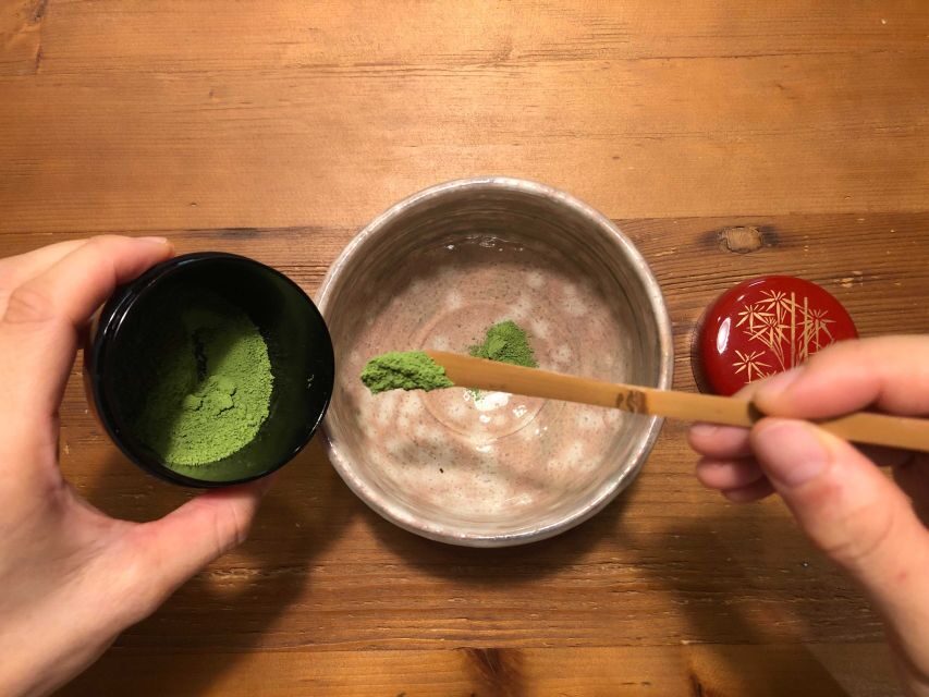 Kyoto: Tea Ceremony Meditation - Make Matcha with Tea Master - The sweet, the aroma rules, and how to get the full sensory payoff