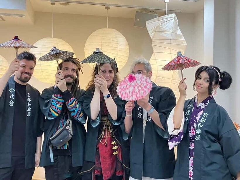 Kyoto: Traditional Mini Umbrella Making Workshop - Included Take-Home Items: Why the $70 Feels Fair