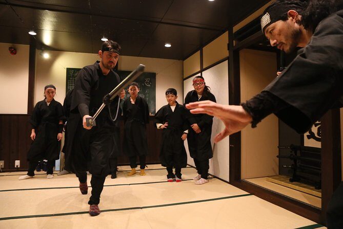 Ninja 2-hour Hands-on Lesson by Japanese master in Kyoto -Medium - Small Group, Hands-On, and Actually Taught in English