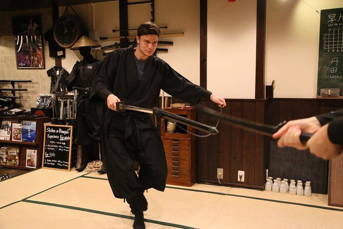 Ninja 2-hour Hands-on Lesson by Japanese master in Kyoto -Medium - The Ninja Trick House Moment: Gimmick, Trap, and Learning by Doing