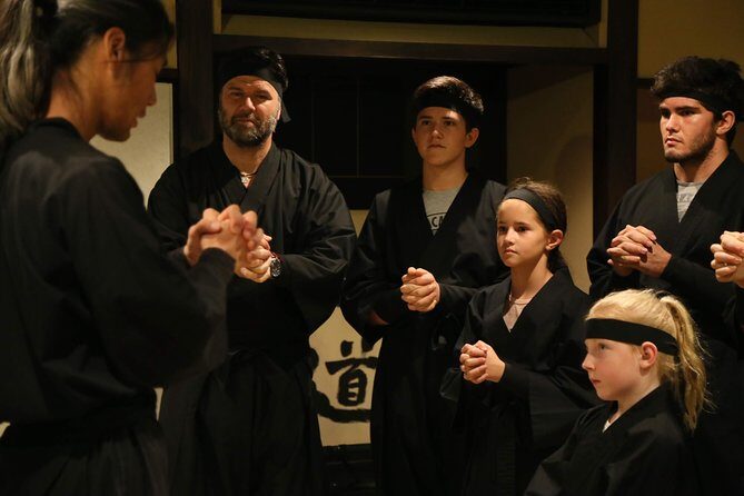 Ninja 2-hour Hands-on Lesson by Japanese master in Kyoto -Medium - Sword Training and Shuriken Skills: Tools You Actually Handle