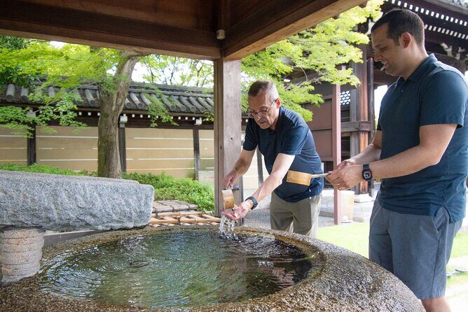 Private car tour Let's uncover secrets of majestic Kyoto history - Stop 5: The Golden Pavilion area—Yasakanoto / Kinkakuji connection
