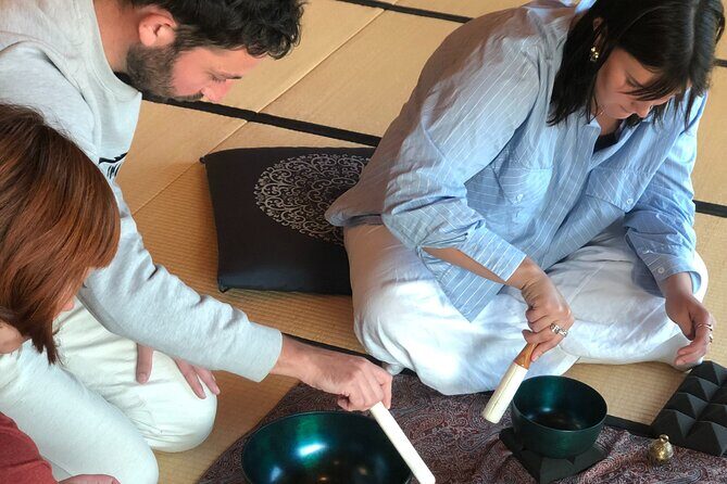 Private Japanese Sound Bath in Kyoto - The Session Flow: Listening Near You, Then Feeling Vibrations