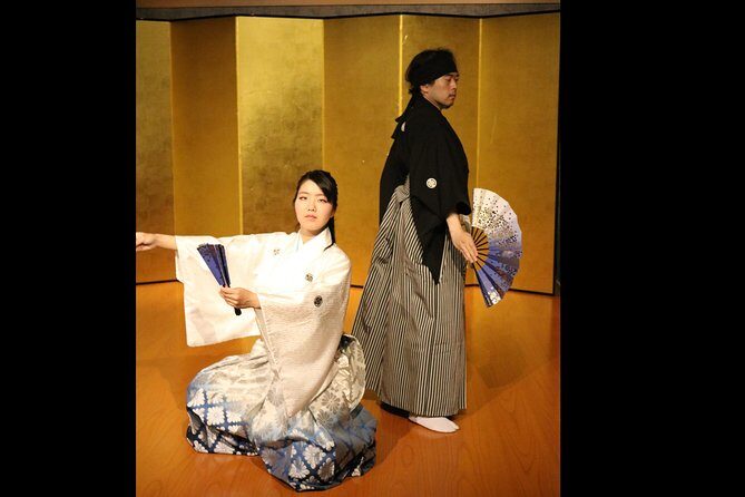 Samurai Performance and Casual Experience: Kyoto Ticket - The Mini Practice With a Sword and Folding Fan