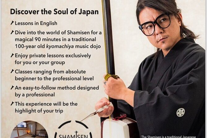 Shamisen Experience in Kyoto 【Private】 - What You Bring Home: Souvenir and Real Practice Momentum