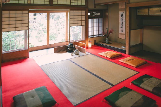 Stunning Private Tea Ceremony: Camellia Garden Teahouse - Watching the ceremony in the main tearoom with the garden backdrop