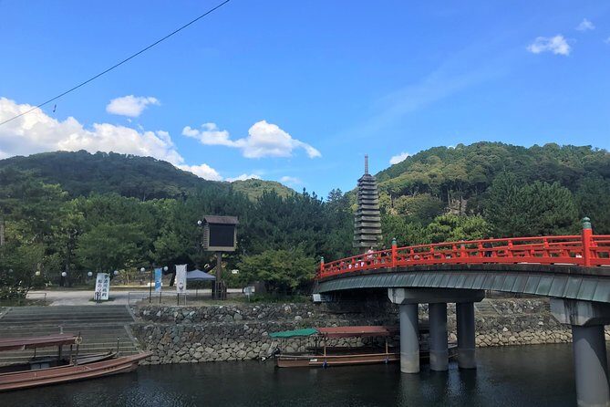 Uji: Private immersion into Kyoto's tea and reglious culture - Uji Park: a calm break with the river’s old job to do