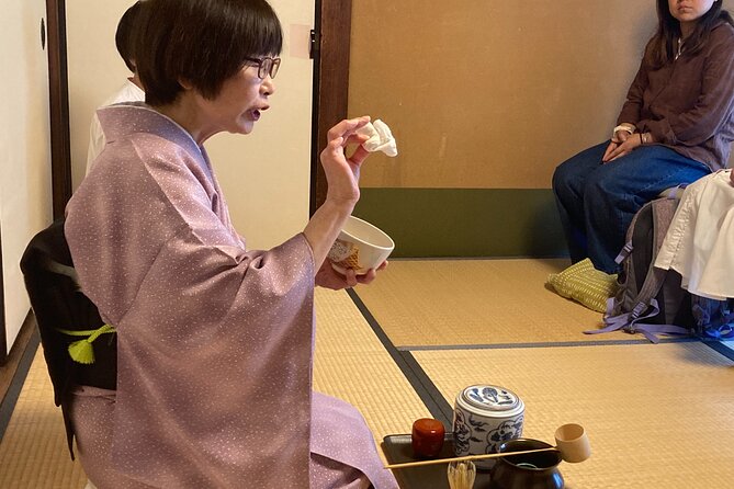 Japanese Tea Ceremony in a Traditional Town House in Kyoto - Transport and Expenses