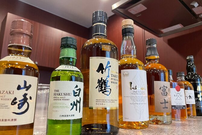 10 Japanese Whisky Tasting With Yamazaki, Hakushu and Taketsuru - Whisky Tasting Experience Overview