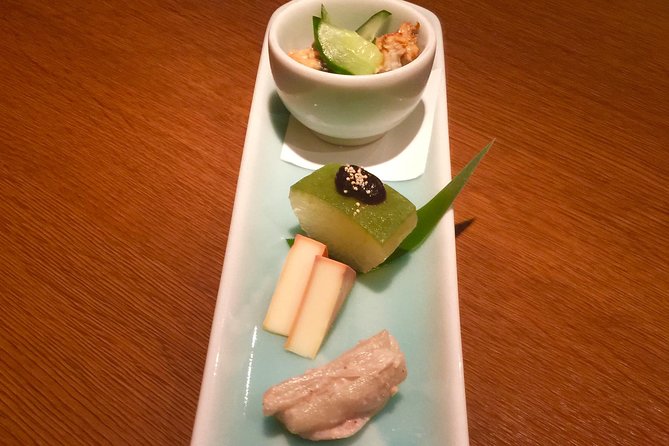 Kyoto Evening Gion Food Tour Including Kaiseki Dinner - Dining Details