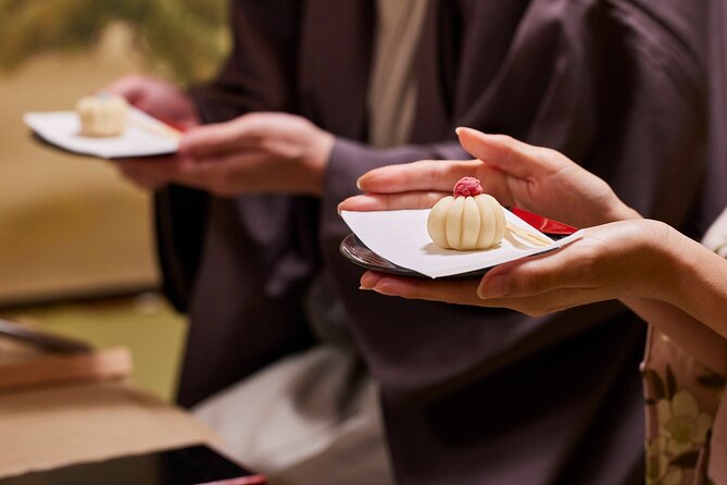 Sweets Making & Kimono Tea Ceremony at Kyoto Maikoya, GION - Overview of Activity