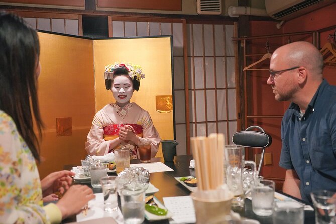 Dinner With Maiko in a Traditional Kyoto Style Restaurant Tour - Food Tasting