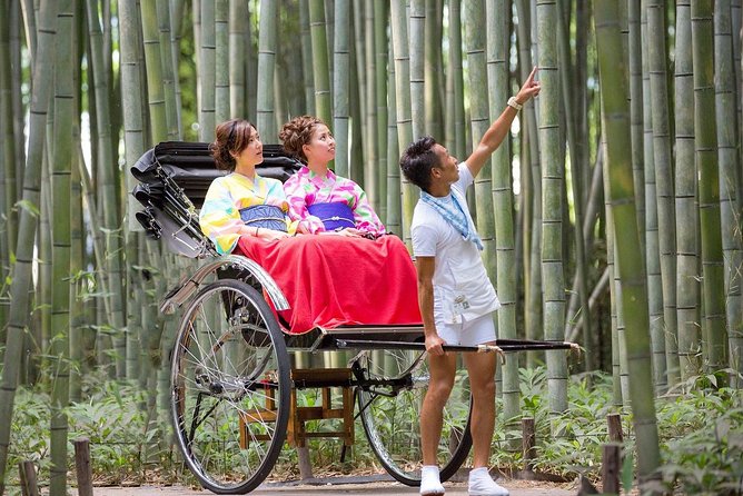 Kyoto Sagano Insider: Rickshaw and Walking Tour - Booking Confirmation Details